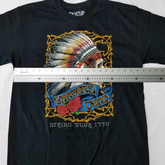 Grateful Dead Spring Tour 1990 Licensed T-Shirt - Picture 4 of 6